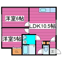 東苗穂8条3丁目 徒歩5分 1階の物件間取画像